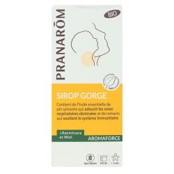 Aromaforce Sirop Gorge Miel Bio 150Ml