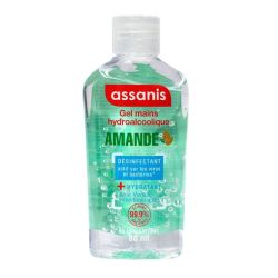 Assanis Pocket Gel Hydroalcool Amande Fl/80Ml