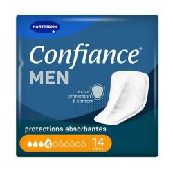 Confiance Men Prot Ana Absorp 4G Paq/14