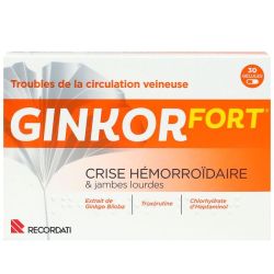 Ginkor Fort Gél Plq/30