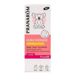Pranabb Hle Mass Amande Dce Bio Fl/30Ml