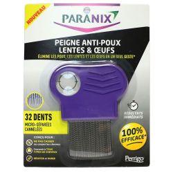 Paranix Poux Peigne Métal Poux Lente Oeufs