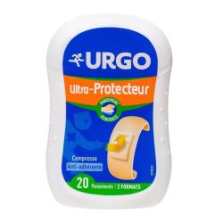 Urgo Ultra-Prot Pans Antisep Prédécoupé B/ 20