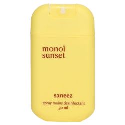 Saneez Spray Désinf Main Monoï Sunset 30Ml