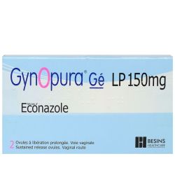Gynopura Lp 150Mg Ov Lp Plq/2
