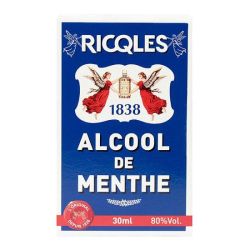 Ricqles 80° Alcool Menthe Fl/30Ml