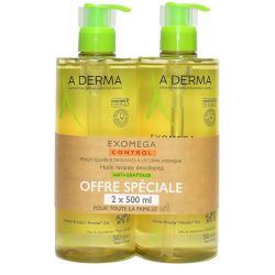 Aderma Exomega Control Hle Lav Émo 2/500Ml Nf