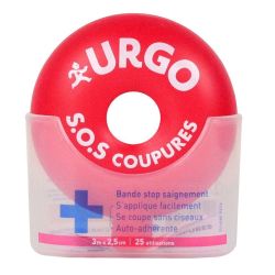 Urgo Sos Bde Coupures 2,5Cmx3M