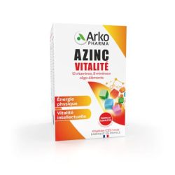Azinc Vitalite Gél Dès 15 Ans Fl/60