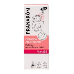 Pranabb Hle Ess Mél P Diff Assain Bio Fl/10Ml
