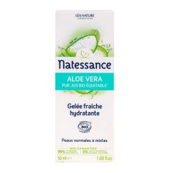 Natessance Aloe V Bio Gelée Fraîch Hyd 50Ml