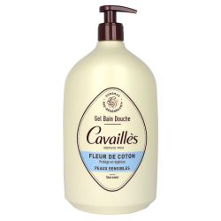 Cavailles Gel Bain Dche Nuage Coton Fl Ppe/1L
