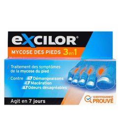 Excilor Trait Mycose 3En1 T/15Ml