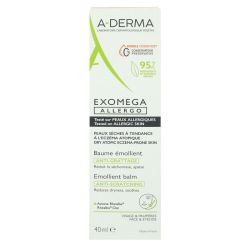 Aderma Exomega Allergo Baume Émollient Tube Pompe/40Ml