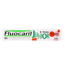 Fluoc Junior Dentif Frt Rge 6-12Ans T/75Ml
