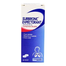 Surbronc 30Mg Cpr Séc Exp Ambr B/30