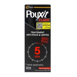 Pouxit Flash Lot Spr/150Ml Sticker