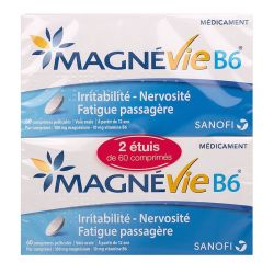 Magnevie B6 100Mg/10Mg Cpr Pell 2Plq/60