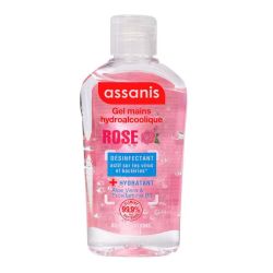 Assanis Pocket Gel Hydroalcool Rose Fl/80Ml