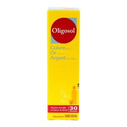 Oligosol Cu Au Ag Sol Buv En Flac Fl/60Ml
