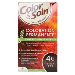 Color&Soin Kit Coloration Perm 4G Chât Doré