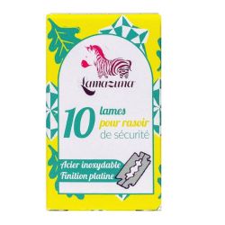 Lamazuna Recharg De Lame Rasoir Sûreté B/10