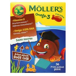 Mollers Gom P'tits Poissons Cola B/36