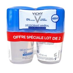 Vichy Déod Minéral 48H 2Billes/50Ml
