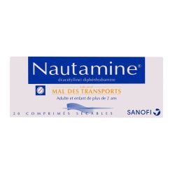 Nautamine 90Mg Cpr Séc Plq/20
