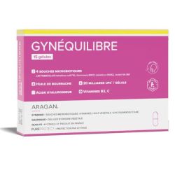 Aragan Gynequilibre Gél Combocap B/15