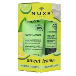 Nuxe Sweet Lemon Cr Mains T/30Ml+St Lèv