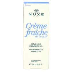 Nuxe Cr Fraiche Cr Riche Hydrat 48H T/30Ml