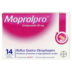 Mopralpro 20Mg Cpr Gast Plq/14