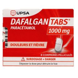 Dafalgantabs 1000Mg Cpr Pell Plq/8