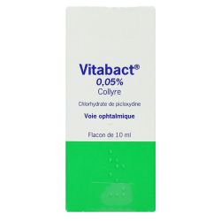 Vitabact 0,05% Collyre Fl Pebd/10Ml