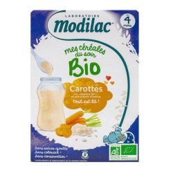 Modilac Cereales Bio Far Riz Carotte 4 M 250G