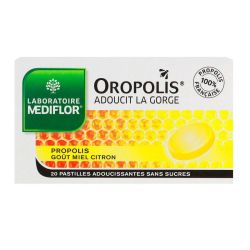 Vicks Oropolis Past Suc Miel Citron B/20