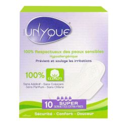 Unyque Serv Pér Ex-F Sup Coton Psens Sac/10