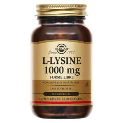 Solgar L-Lysine 1000Mg Tabl P/50