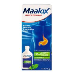 Maalox Hyd Alu/Mg 525/600Mg Sus Buv Fl/250Ml