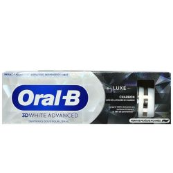 Oral B 3D White Charbon Dentif T/75Ml
