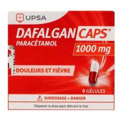 Dafalgancaps 1000Mg Gél Plq/8