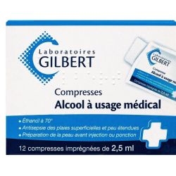 Alc Us Med Gilb 2,5Ml Compr Im Sach/12