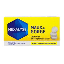 Hexalyse Cpr Suc Plq/24