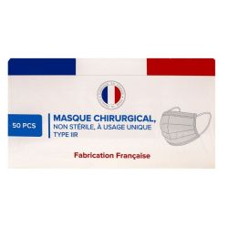 Santecare Masque Chir Iir Mif Bleu Ad B/50