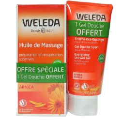 Weleda Soins Corps Hle Mass Arnica 200Ml+Spor