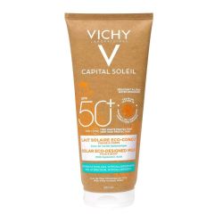 Vichy Capital Sol Spf50+ Lait Éco-Conçu 200Ml