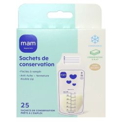 Mam Allaitement Sach Cons Lait Mat 180Ml B/25