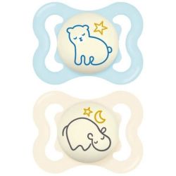 Mam Supreme Sucette Silic 2-6M Nuit B/2