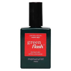Manucurist Green Flash-Poppy Red 15Ml